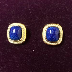 Vintage Dior Clip On Earrings